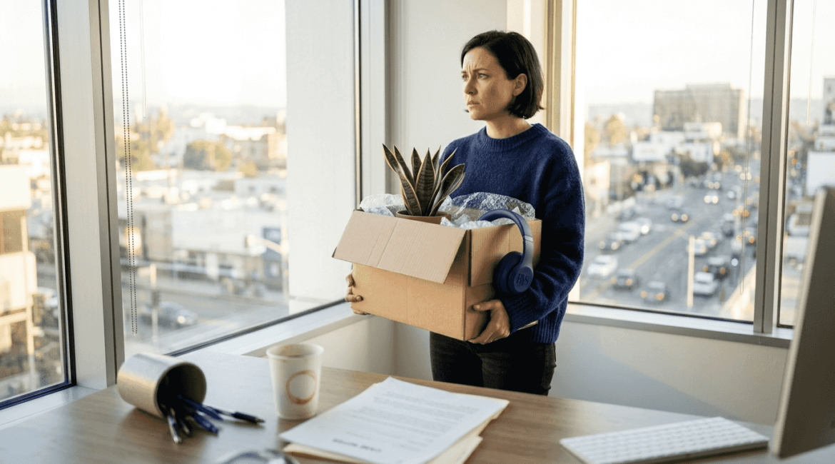 Creative professional packing after termination