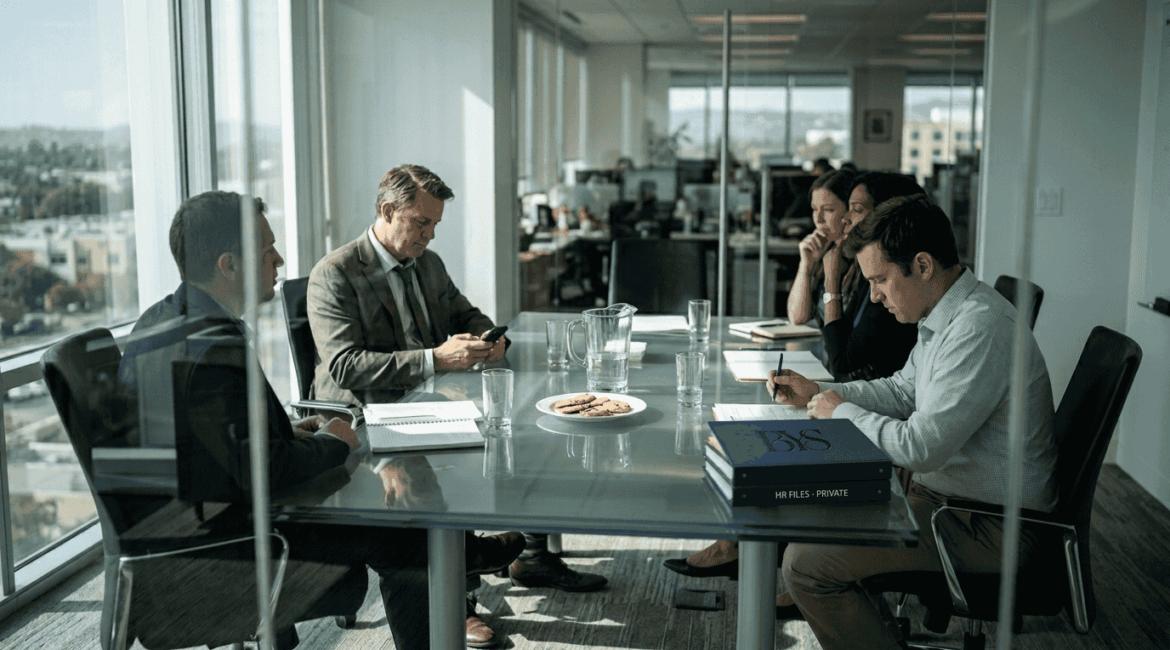 Sony Pictures meeting with workplace tension