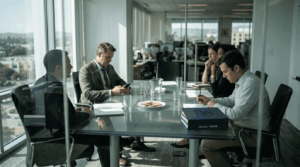 Sony Pictures meeting with workplace tension