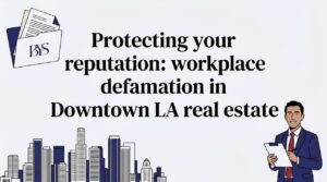 Decorative real estate legal title card illustration