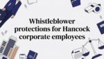 Decorative illustration title card with legal and corporate motifs
