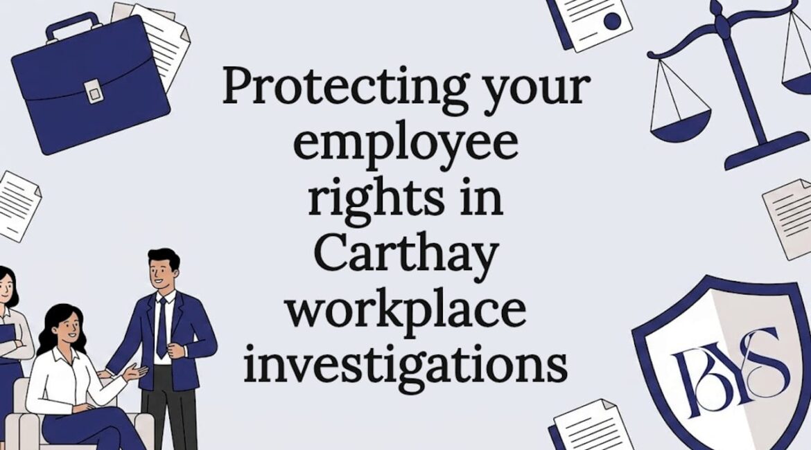 Professional legal title card illustration surrounding blog article title