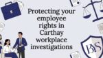 Professional legal title card illustration surrounding blog article title
